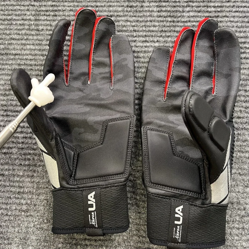 Under Armour Combat‎ Size 2XL Dark Camo FF Football Gloves SFIA Certified NIB